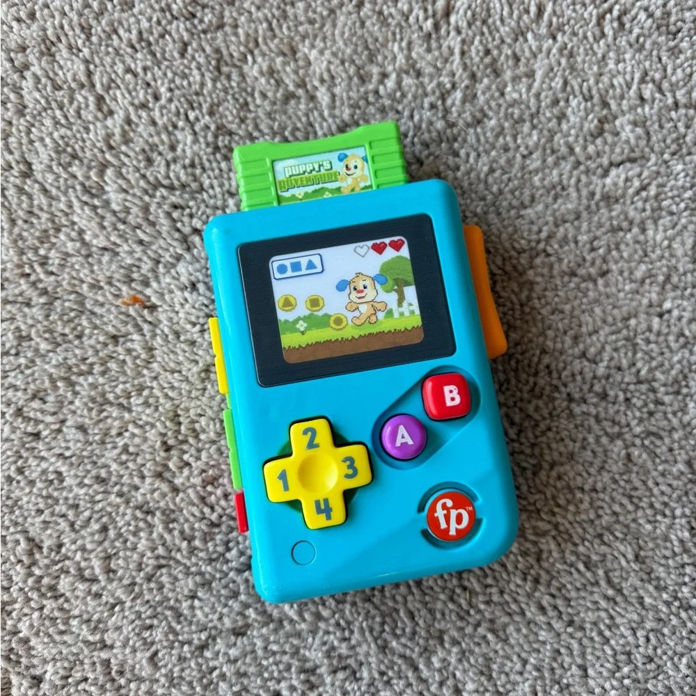 Fisher-Price lil gamer Learning Game educational baby toy Nintendo baby
